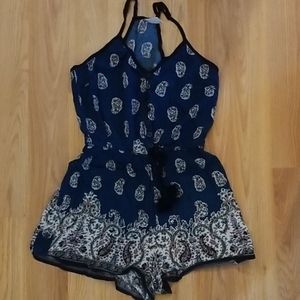 Razor back Romper